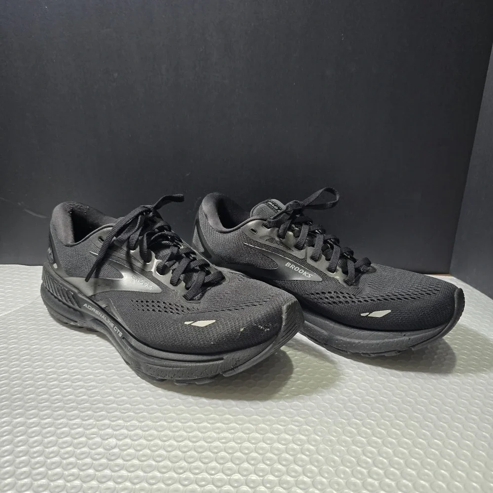 Size 8.0 - Brooks Adrenaline GTS 23 2E Wide Black Ebony